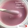 Rubber Gel Fiber+V – Light Pink 5-50ml von Trendnails 