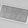 Stamping plate stencil  with No. 135 by Swanky