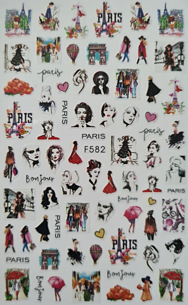Sticker Paris F582