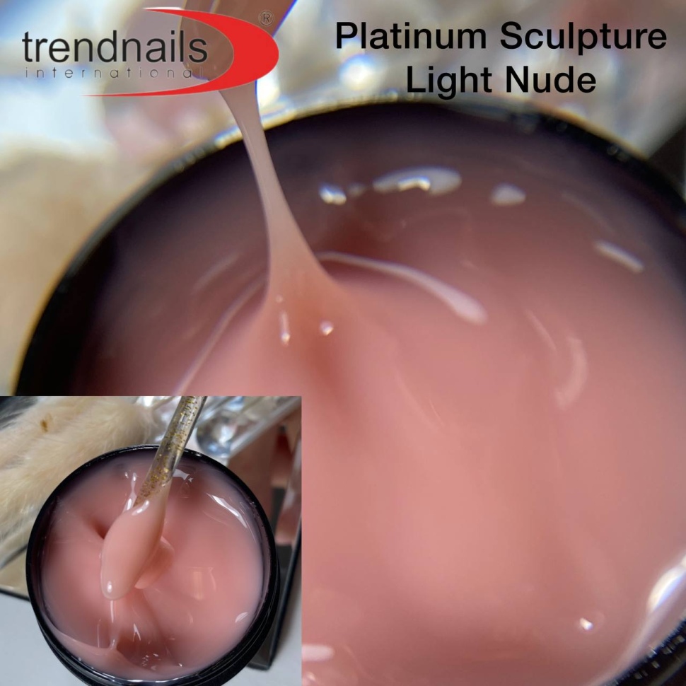 Platinum Sculpture Light Nude Thixotrop Aufbau-Gel milchig 5-30ml von Trendnails