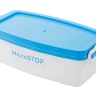 Instrument box with shelf for disinfection from MicroSTOP with different size