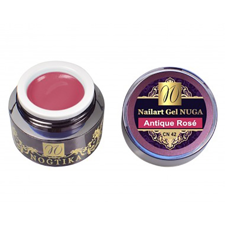 Nail art color gel NUGA (without sweat layer) "Antique Rosé"