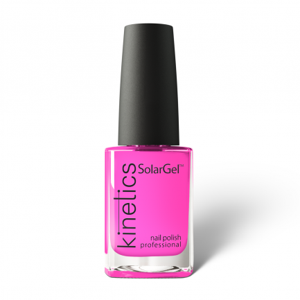 Nagellack SolarGel (lufttrocknend) Elektro Pink 15ml Nr.196 von Kinetics       