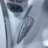 Laser Top Disco Silver (Glanzgel ohne Schwitzschicht) 10ml von Trendnails