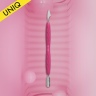 Pusher für Nagelhaut mit Silikongriff (sterilisierbar) STALEKS UNIQ PQ10/3 