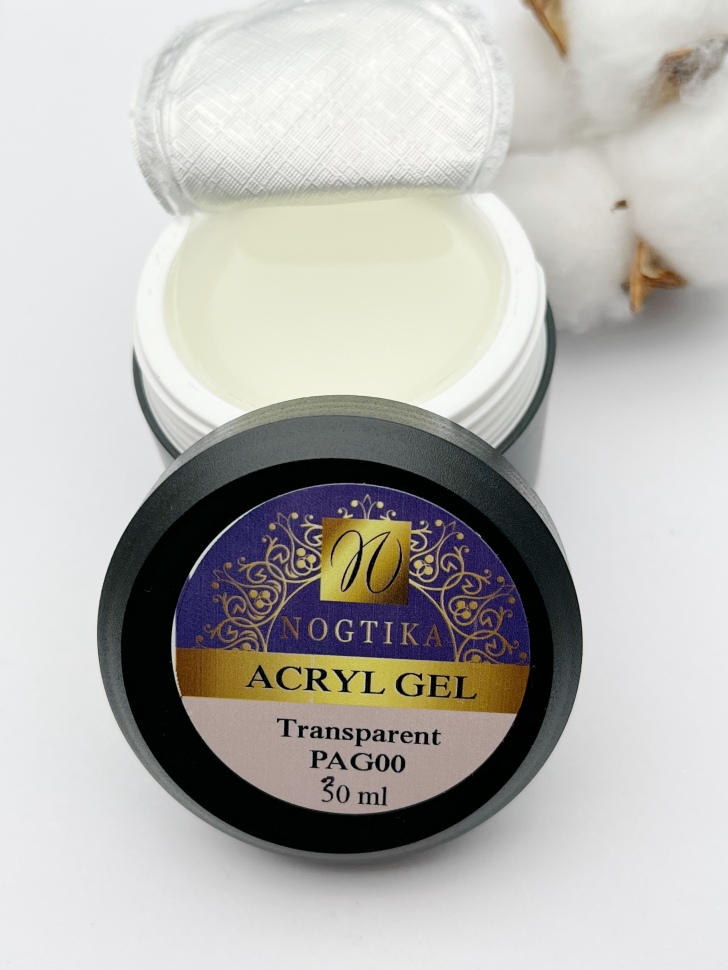 Poly acrylic gel "Transparent" 15-30ml
