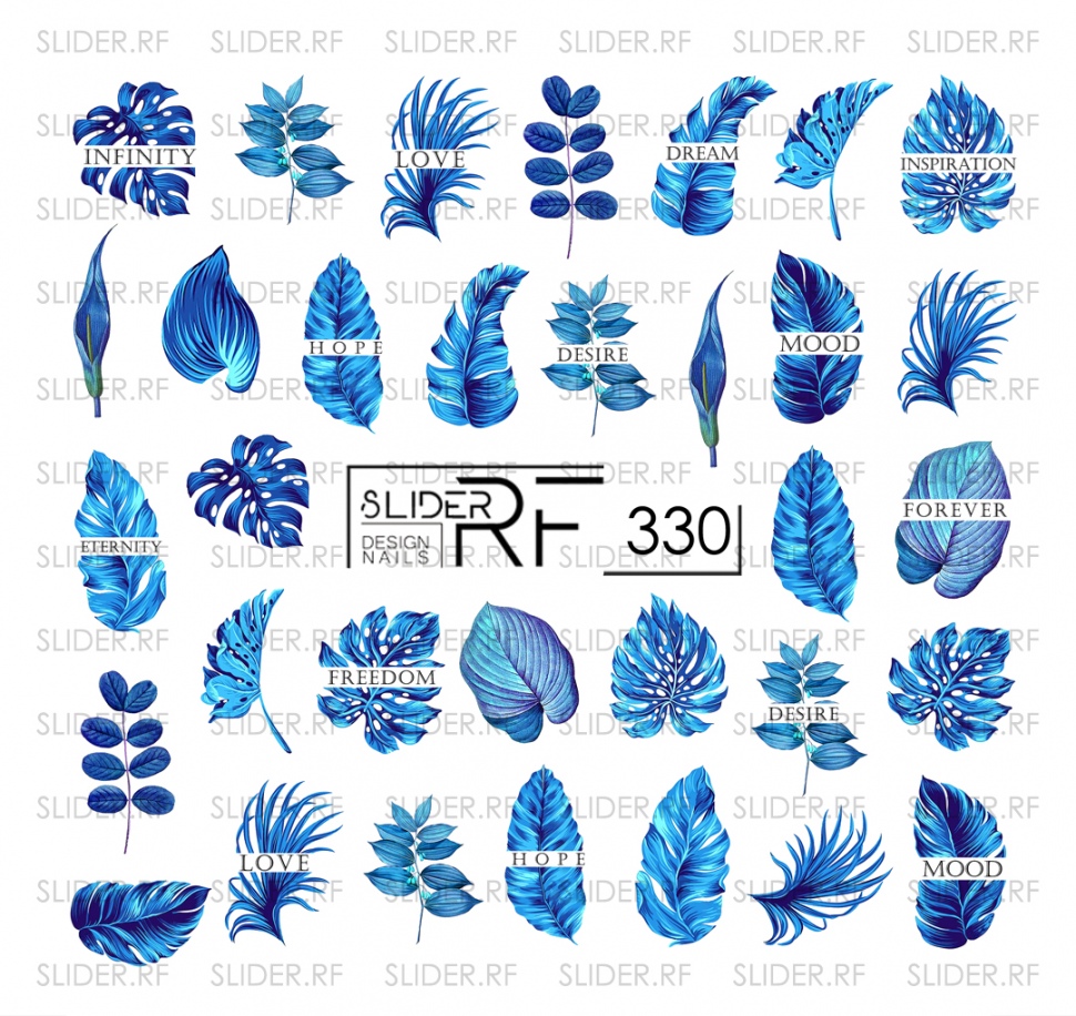 Sticker Design RF330 (Wasserlösliche Aufkleber)