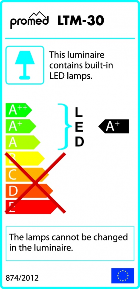 PROMED LED-Lupenlampe LTM-30 (Farbe Weiß)