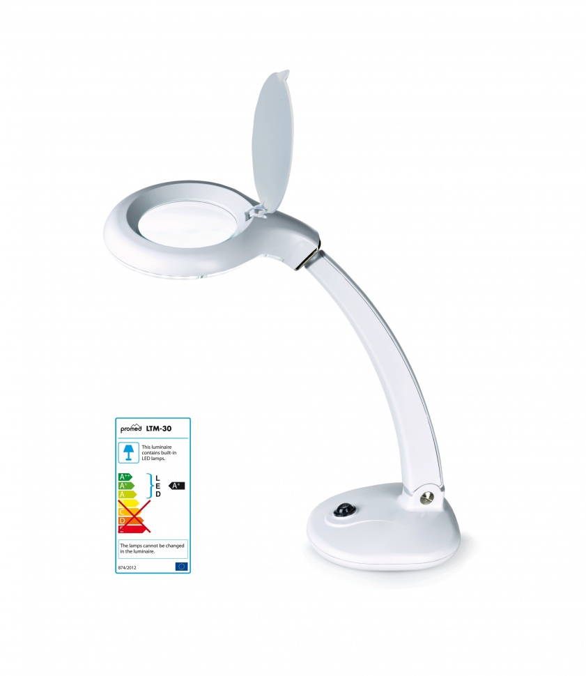 PROMED LED-Lupenlampe LTM-30 (Farbe Weiß)