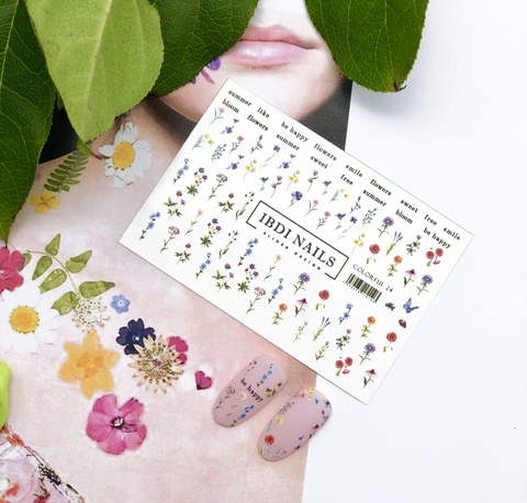 Sticker COLORFUL No. 24 from IBDI Nails