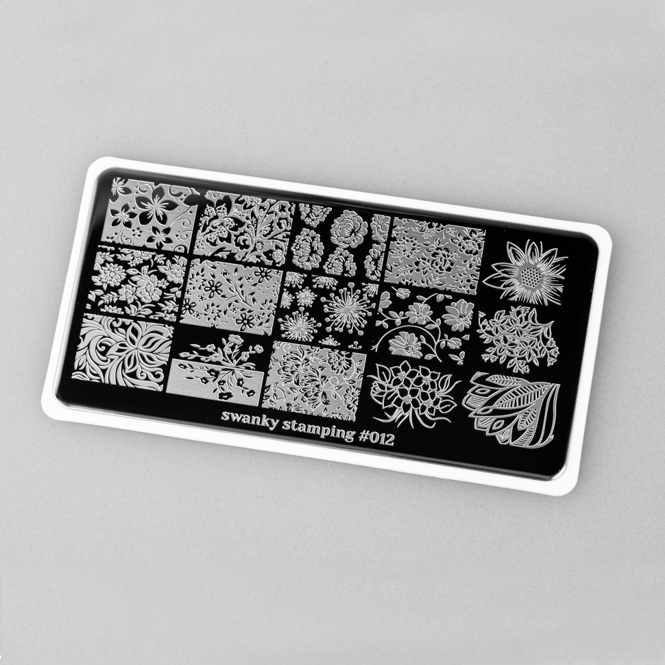 Stamping plate stencil No. 012 by Swanky
