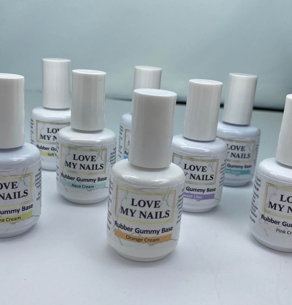 Rubber Gummy Color Collection 15ml von LOVE MY NAILS