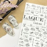 Sticker design AE61 by LAQUE (water soluble stickers)