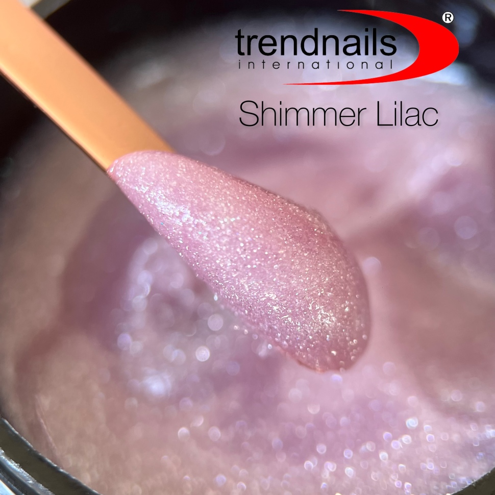 Soak-Off Acrylgel 15ml Tiegel – "Shimmer Lilac" von Trendnails