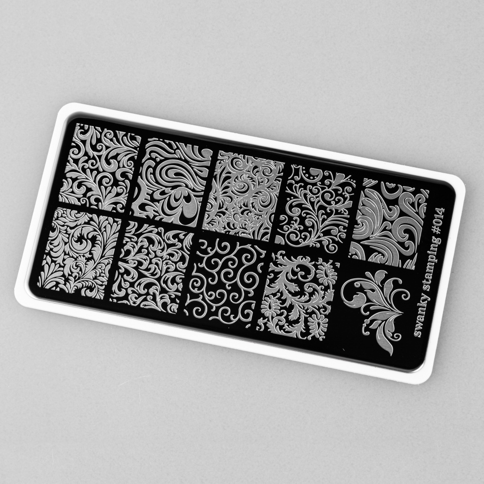 Stamping plate stencil No. 014 by Swanky
