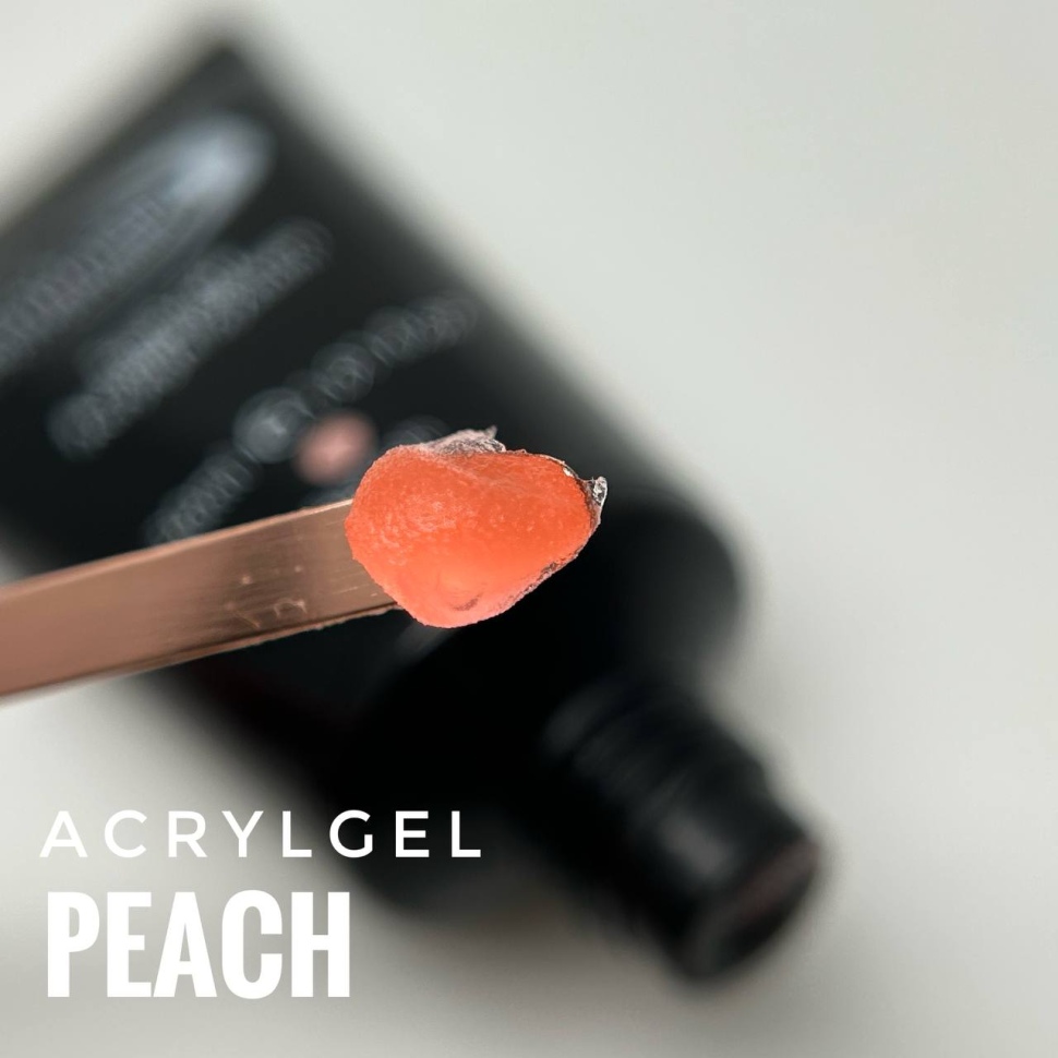 Soak off acrylic gel "Peach" 30ml from Trendnails