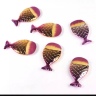 Staubpinsel Fisch mit Deckel 