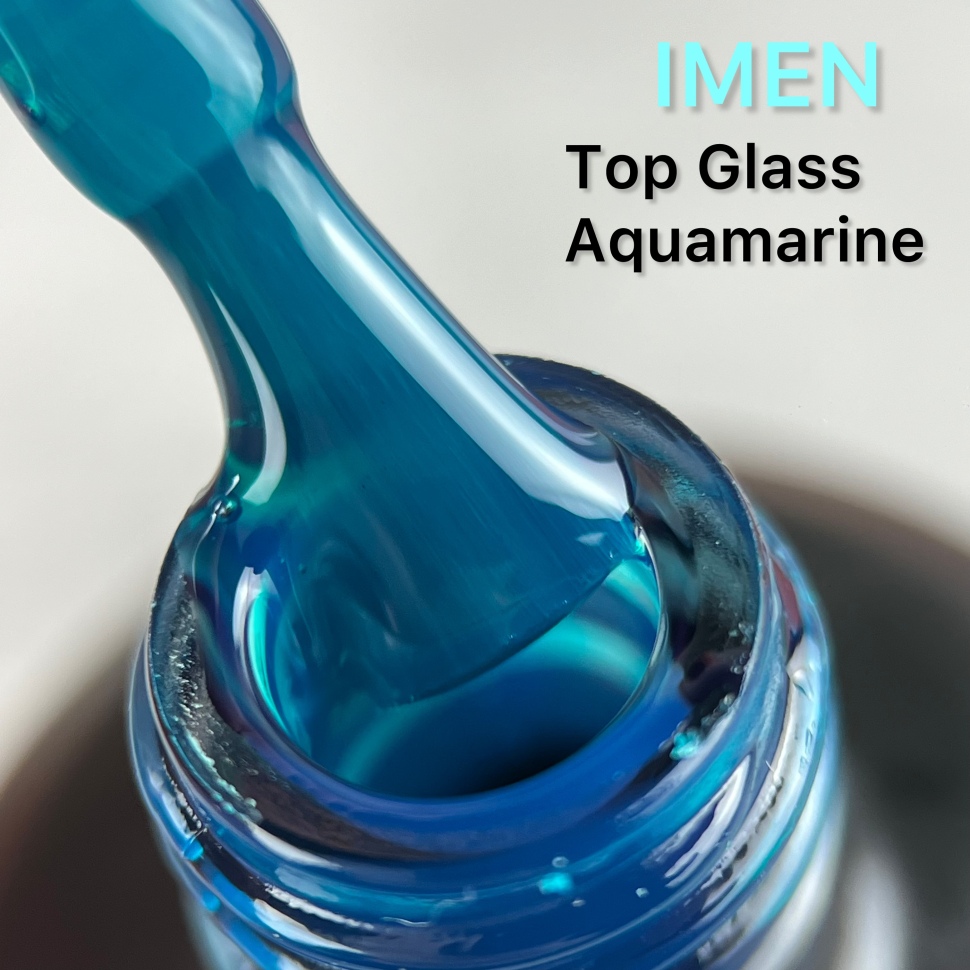 Imen Color Top (without sweat layer) 15ml Glass Aquamarine