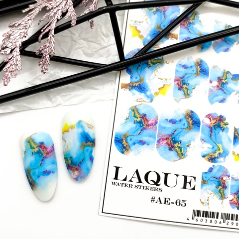 Sticker design AE65 by LAQUE (water soluble stickers)