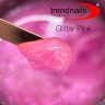Soak off акригель "Glitter Pink" Trendnails 15мл