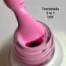 Гель лак от Trendnails (10мл) 3in1 Rose Insolent номер 31