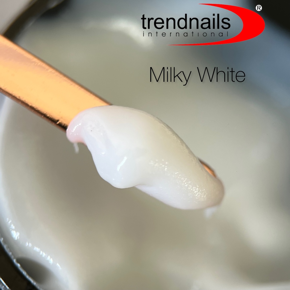 Soak-Off Acrylgel 15ml Tiegel – "Milky White" von Trendnails