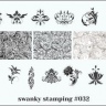 Stamping Platte Schablone  Nr. 032 von Swanky