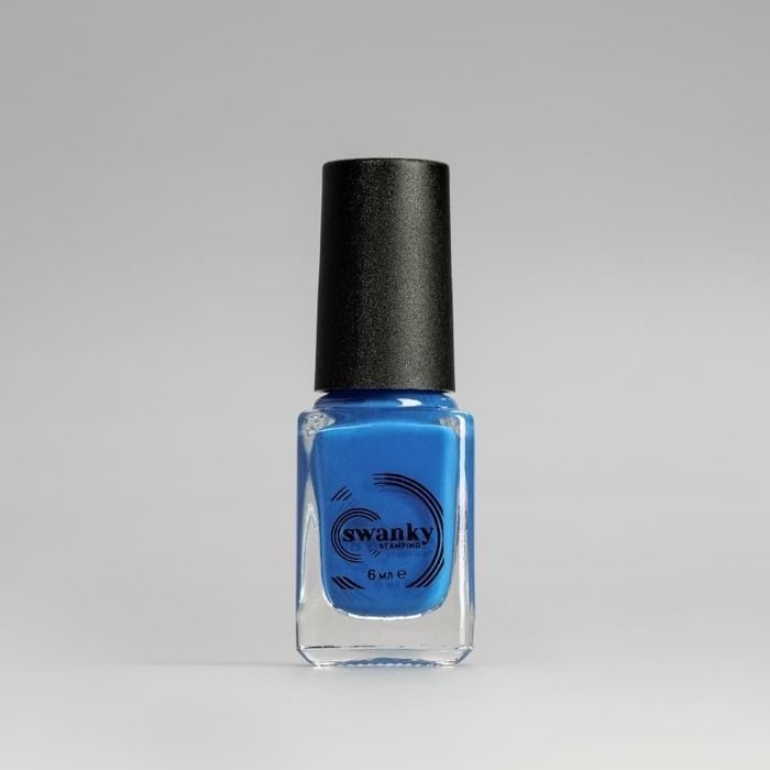 Stampinglack neon-blau Nr. S14 von Swanky