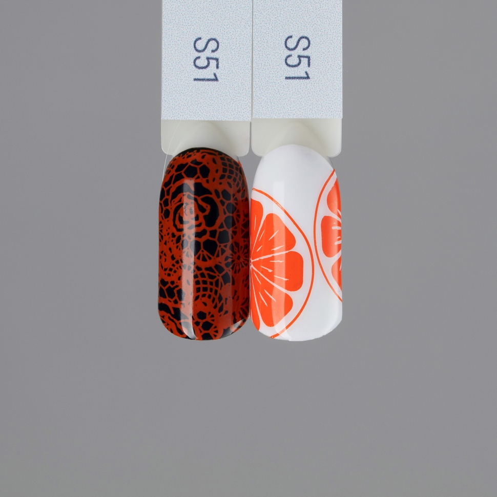 Stampinglack  Nr. S51 Orange von Swanky  6ml 