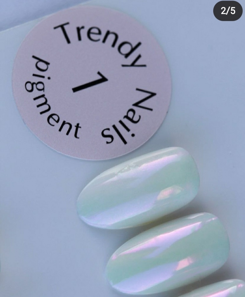 Perl Pigment zum Einpolieren für Spiegeleffekt in 4 Farben von Trendy Nails 