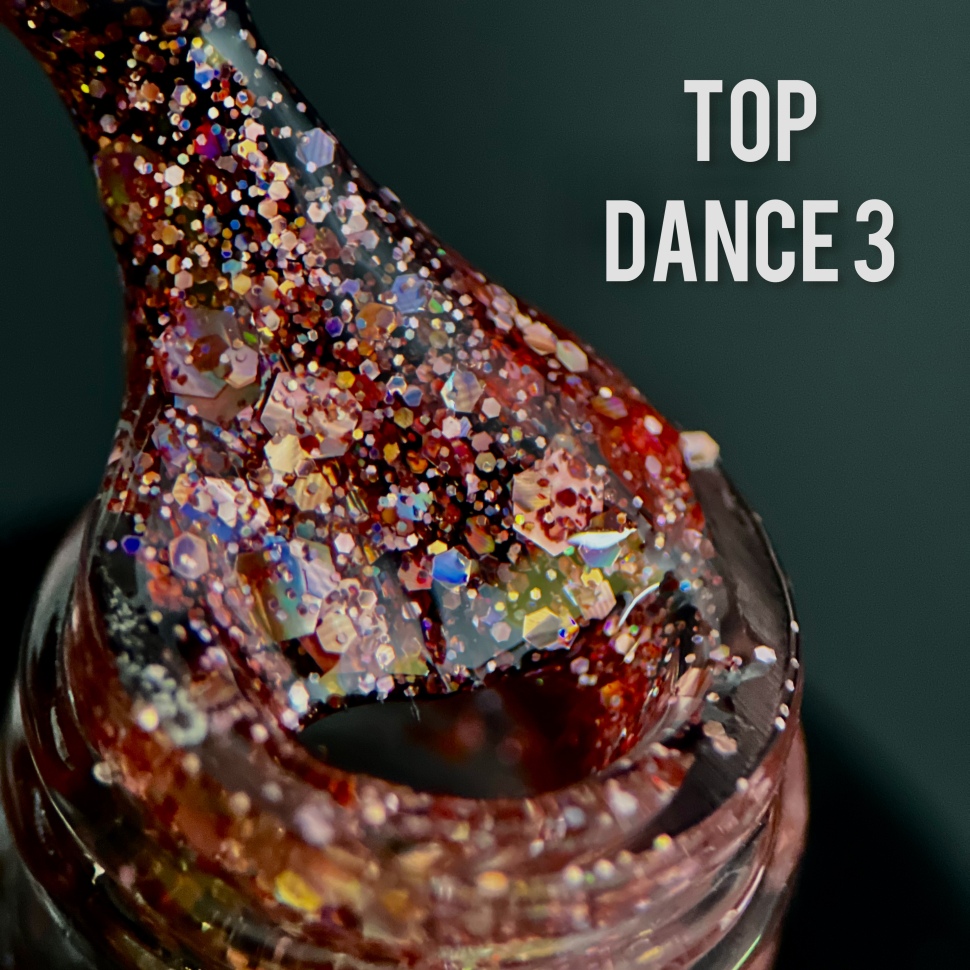 Top DANCE (Glanzgel ohne Schwitzschicht) 8ml von NOGTIKA in 5 Tönen