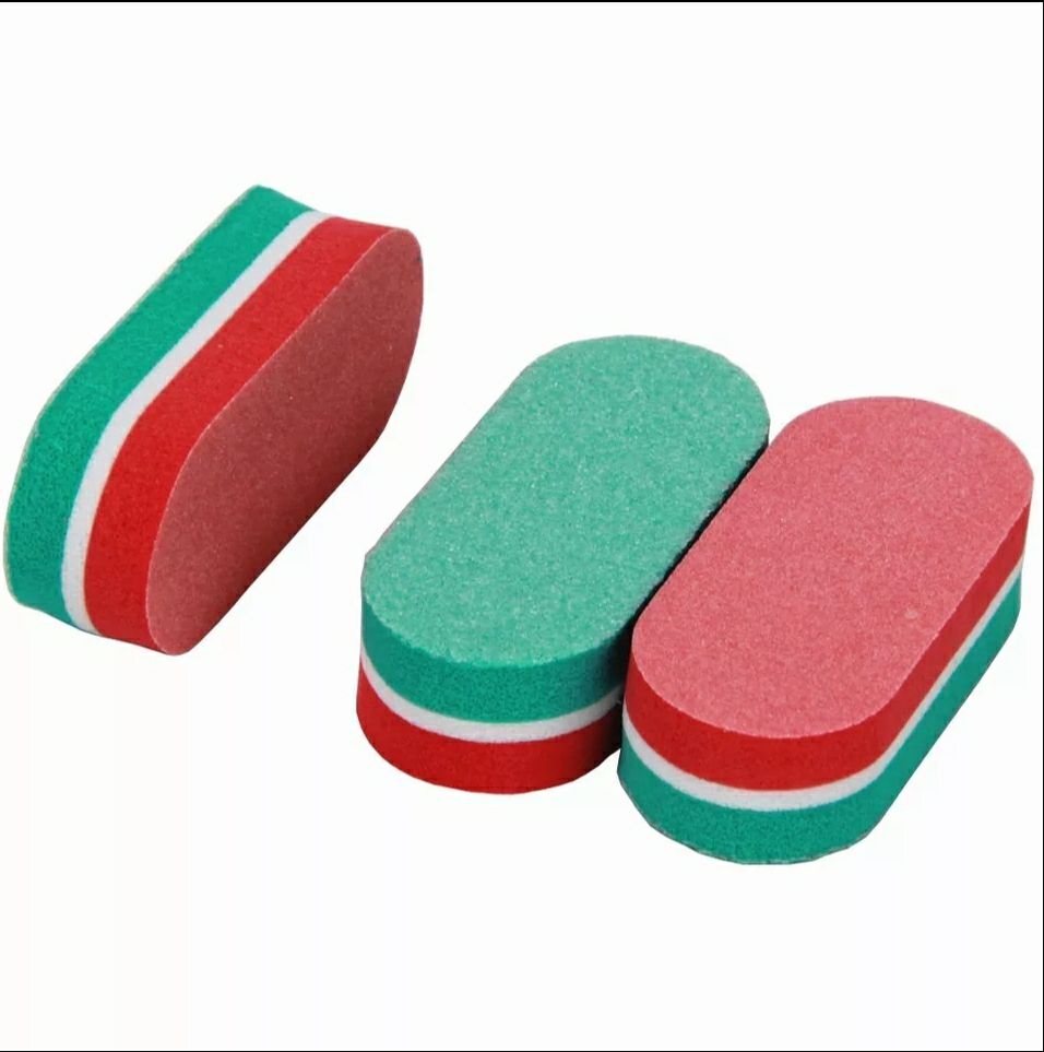 Small Buffer 100/180 with different color (4,5cm x 2cm)