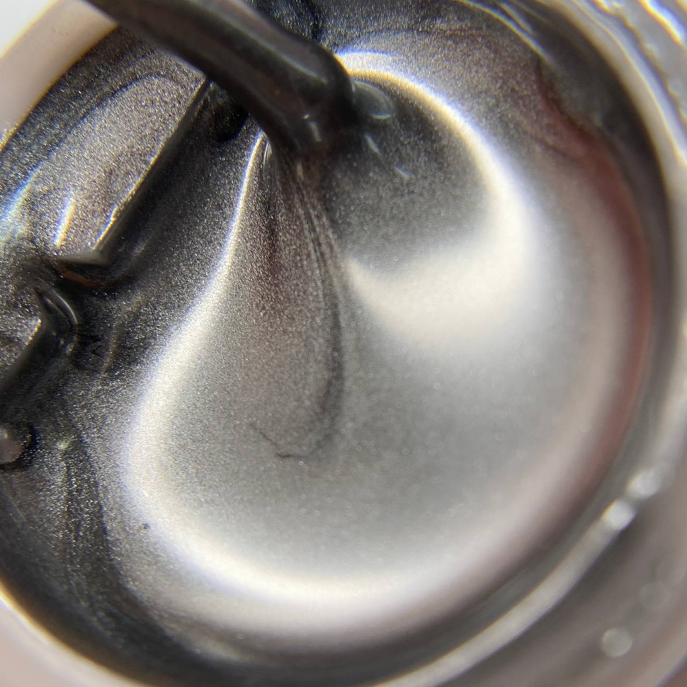 Гель краска жидкое Серебро (эффект зеркала) 6ml
