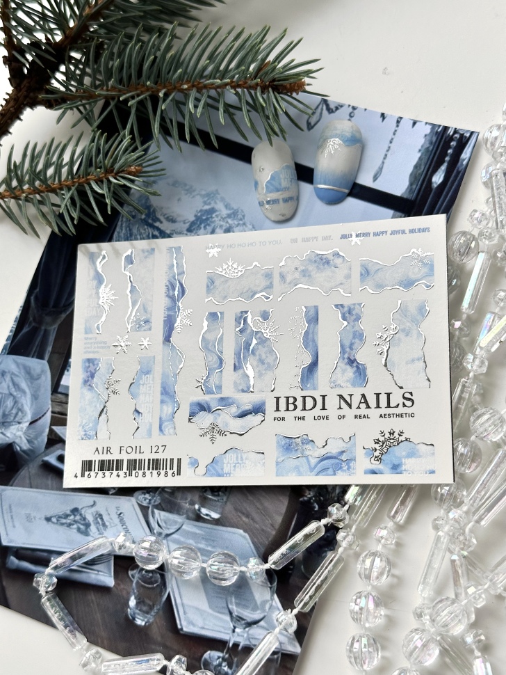 Sticker Air Foil 127 from IBDI Nails