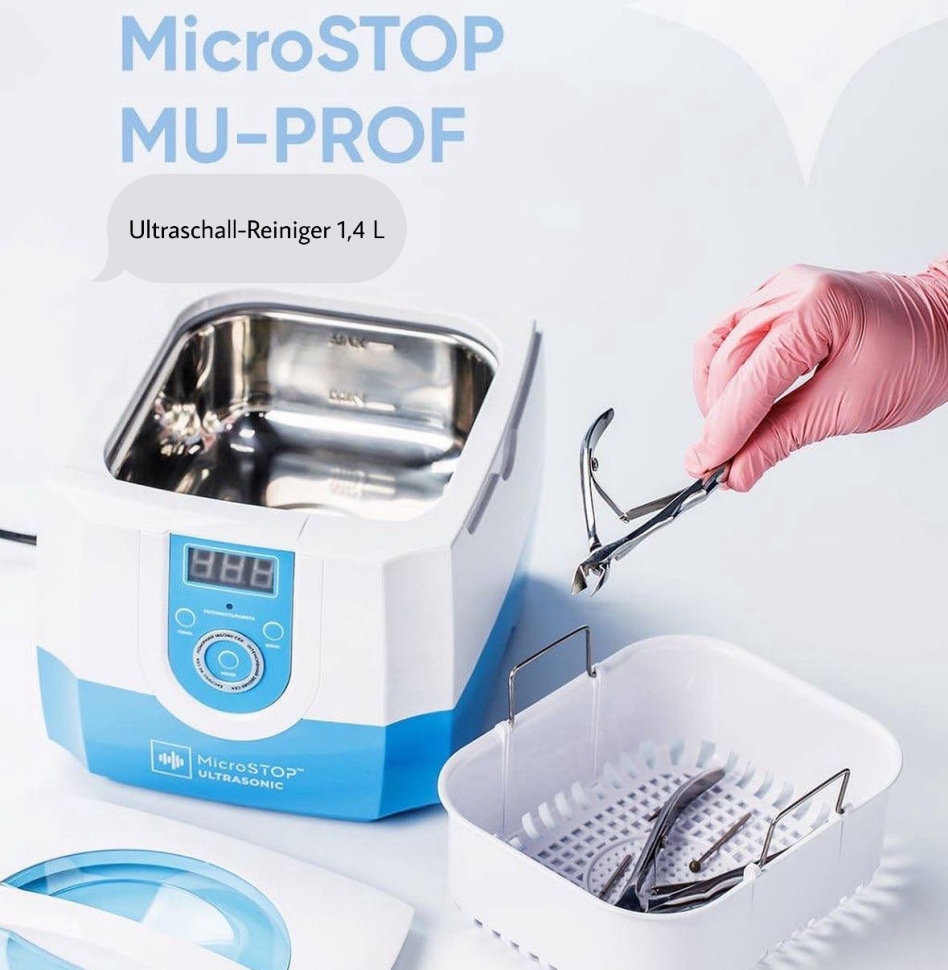 Ultraschalreiniger PROF 1,4 Liter von MicroSTOP  