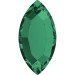 Rhinestones "2200 Emerald" 20 pieces (4mm x 2mm) from Swarovski