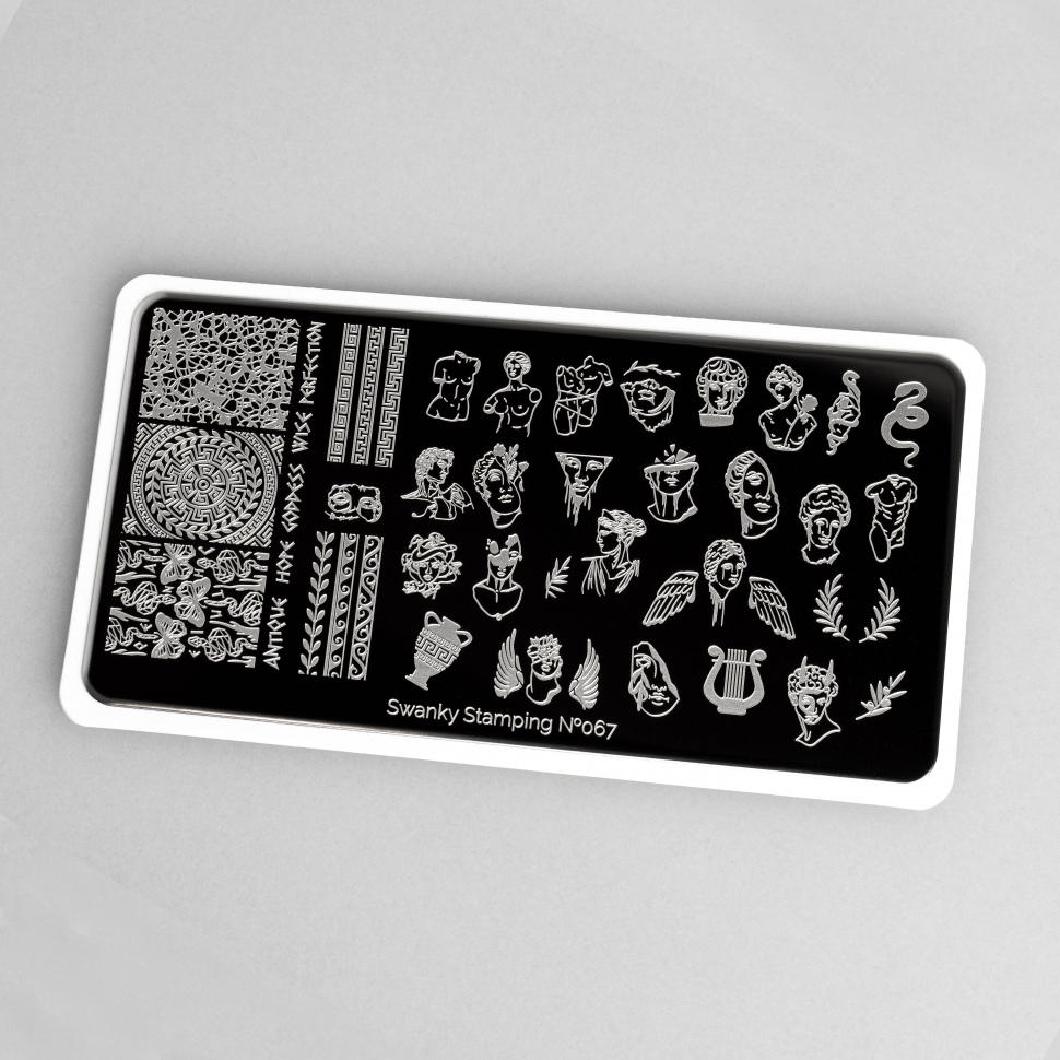 Stamping plate stencil No. 067 by Swanky