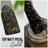 Top Potal matt in Gold (Glanzgel ohne Schwitzschicht) 8ml von NOGTIKA 
