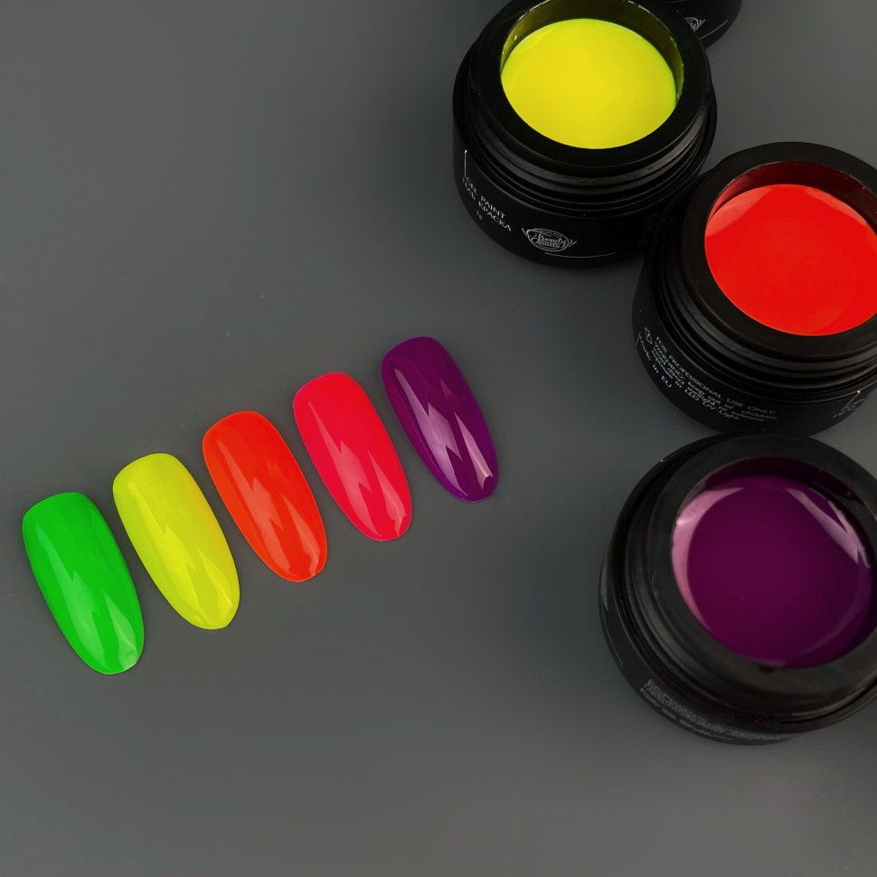 Gel Paint No Wipe Neon Collection