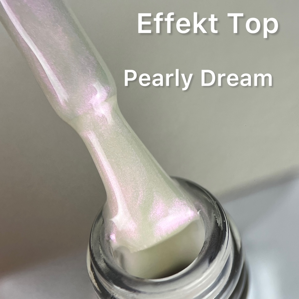 Effect Top Coat Pearly Dream NO WIPE 10ml von Love My Nails