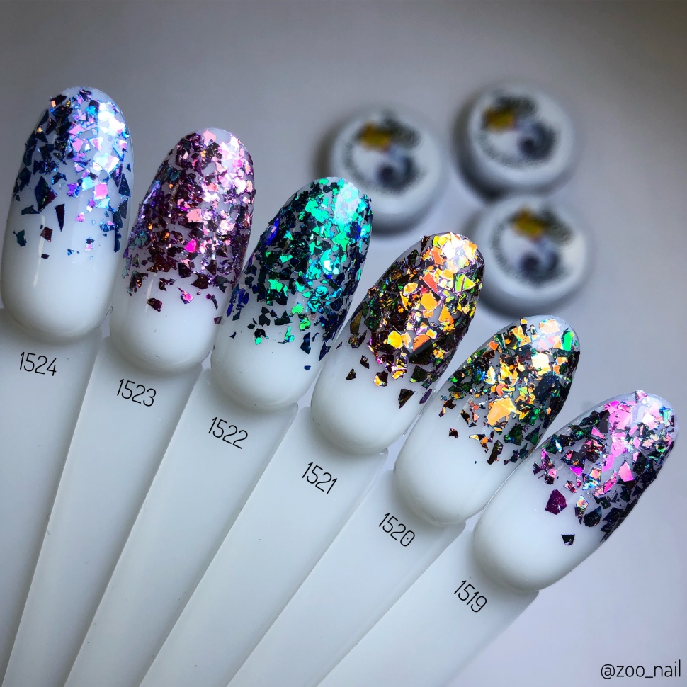 Confetti Chameleon foil from ZOO Nail