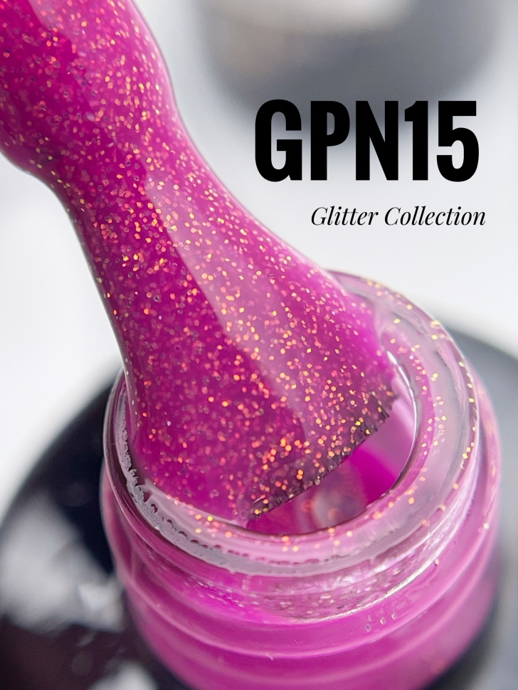 Gel Polish NEON GLITTER Gel in 20 different colors available 8ml from Nogika