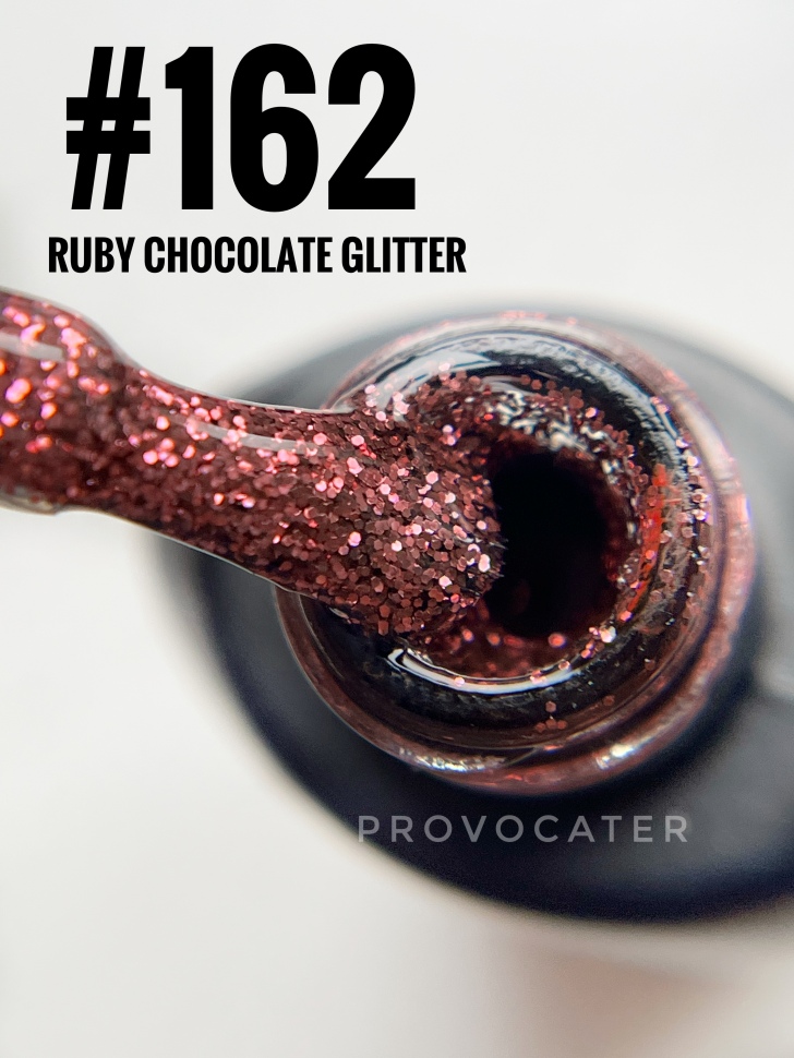 UV/LED Gel Lack "Rubbi Chocolate" 7ml Nr.162