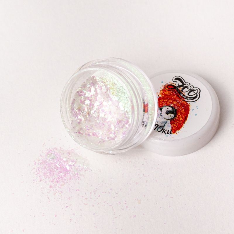 Glitter Flocken Folie Opal von ZOO Nail