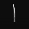 Cuticle scissors "Magnolia / Zebra" SX-32/1 STALEKS EXCLUSIVE